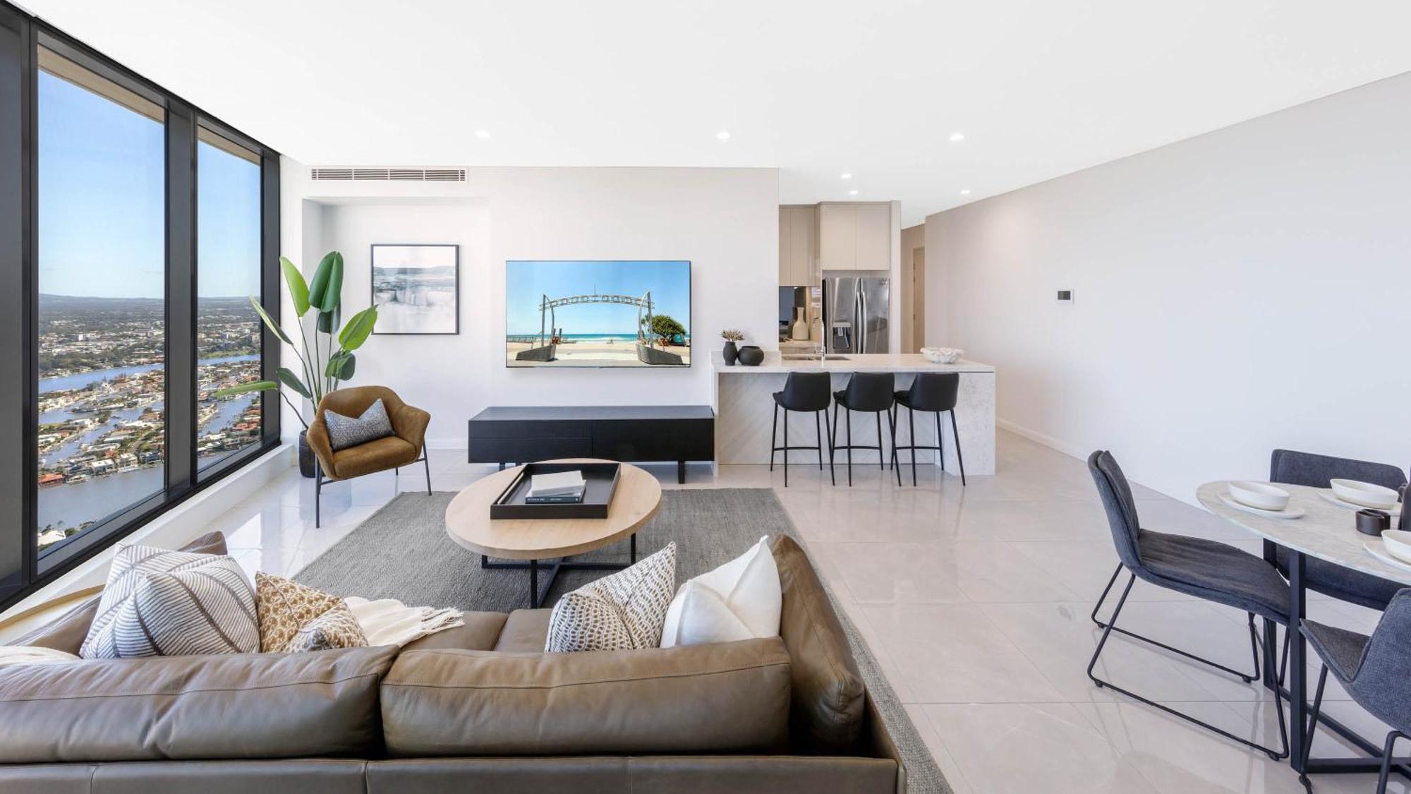 Surfers Paradise New Beachfront Apartments Gold Coast Kültér fotó